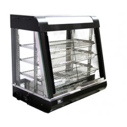 Calentador exhibidor de vidrio / Display de mesa de 68 cm (Omcan) 